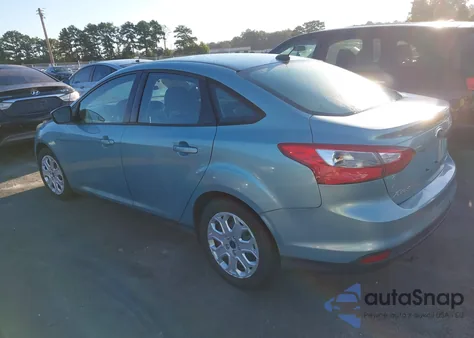 2012 Ford Focus Se из США, поврежденный, VIN 1FAHP3F24CL420524